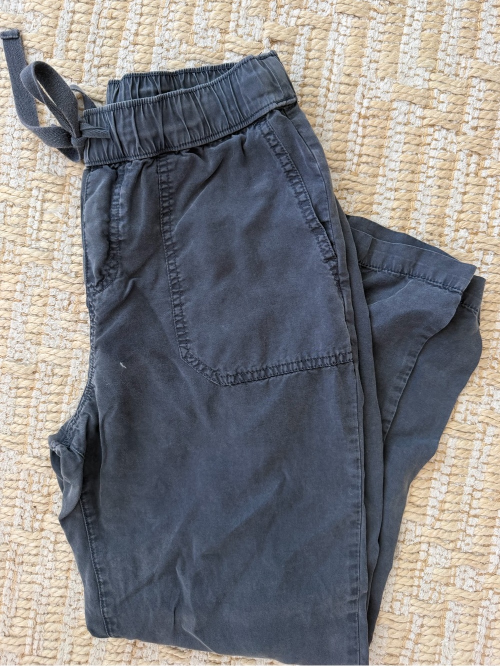 Slate Blue Lightweight Cargo Pants